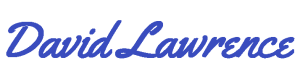 David Lawrence signature